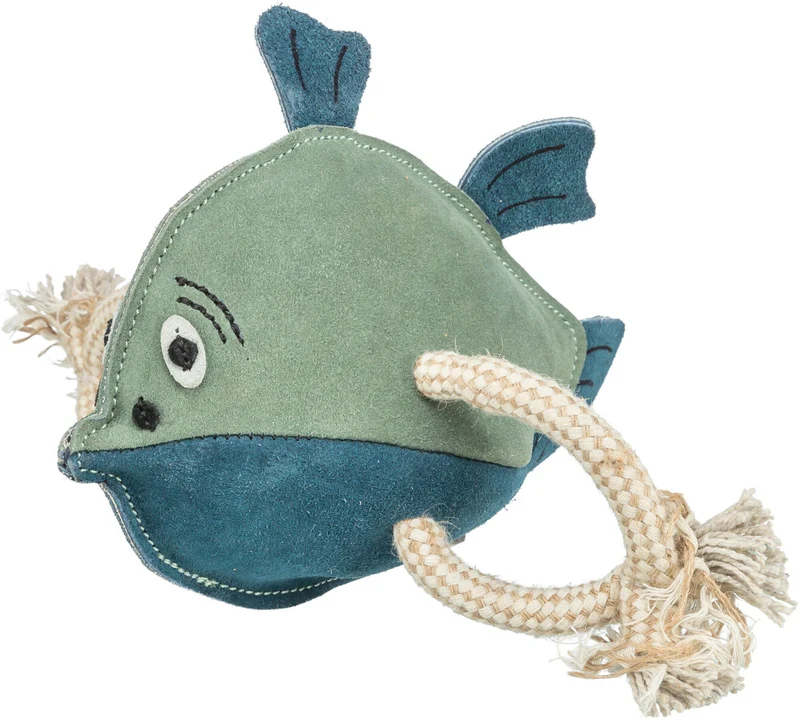 Fisch am Tau