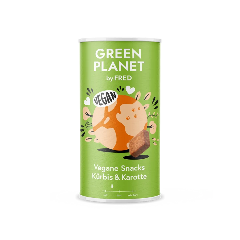 FRED Vegane Snacks – Halbsofte Hundesnacks, vegan & zuckerfrei, 210 g
