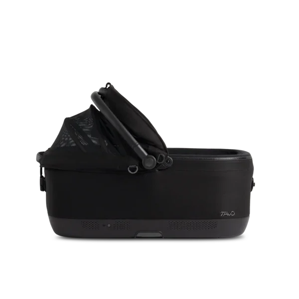 Isofix Autositz & Transportbox Maeve™ iso7x-R WIND von Tavo für Hunde bis 18 kg | GREENGUARD-Gold-Zertifizierung | Farbe: Onyx