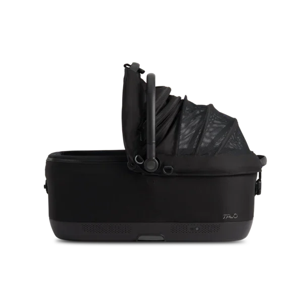 Isofix Autositz & Transportbox Maeve™ iso7x-R WIND von Tavo für Hunde bis 18 kg | GREENGUARD-Gold-Zertifizierung | Farbe: Onyx