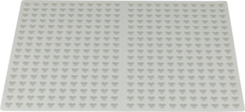 Backmatte für kleine Leckerlis in Herzform (1,2 cm)