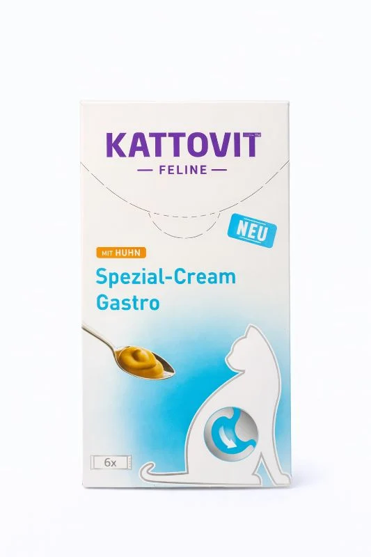 Kattovit Gastro Spezial-Cream mit Huhn 6x15g