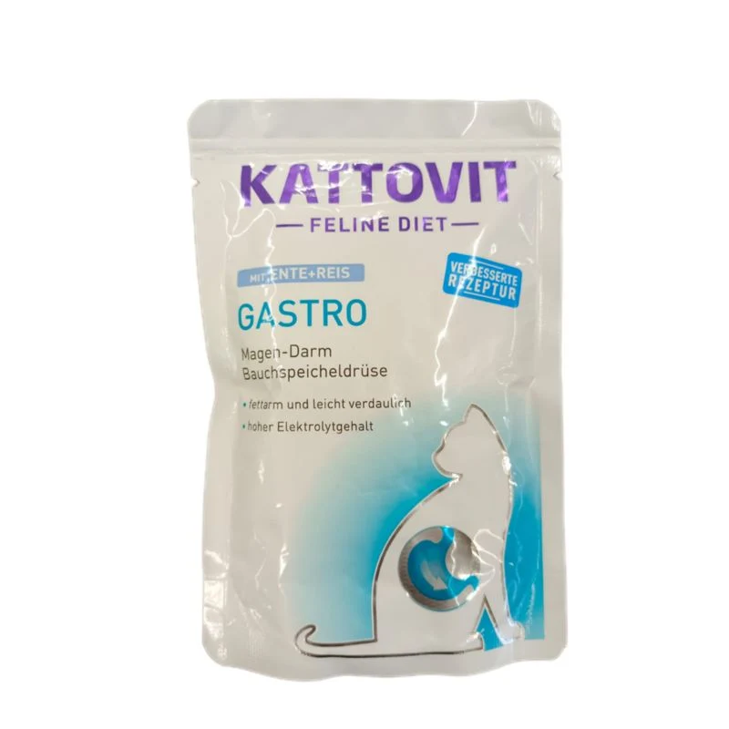 Kattovit Gastro Ente und Reis 85g