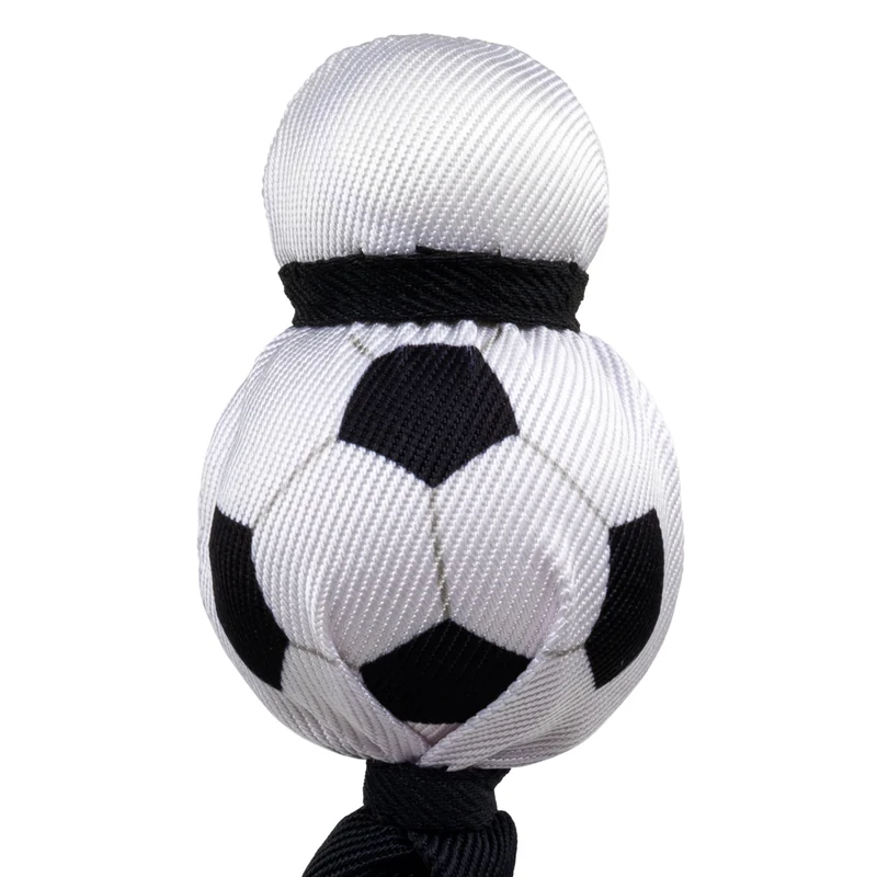 KONG Wubba Sports Hundespielzeug – Zerrspielzeug mit Quietscher