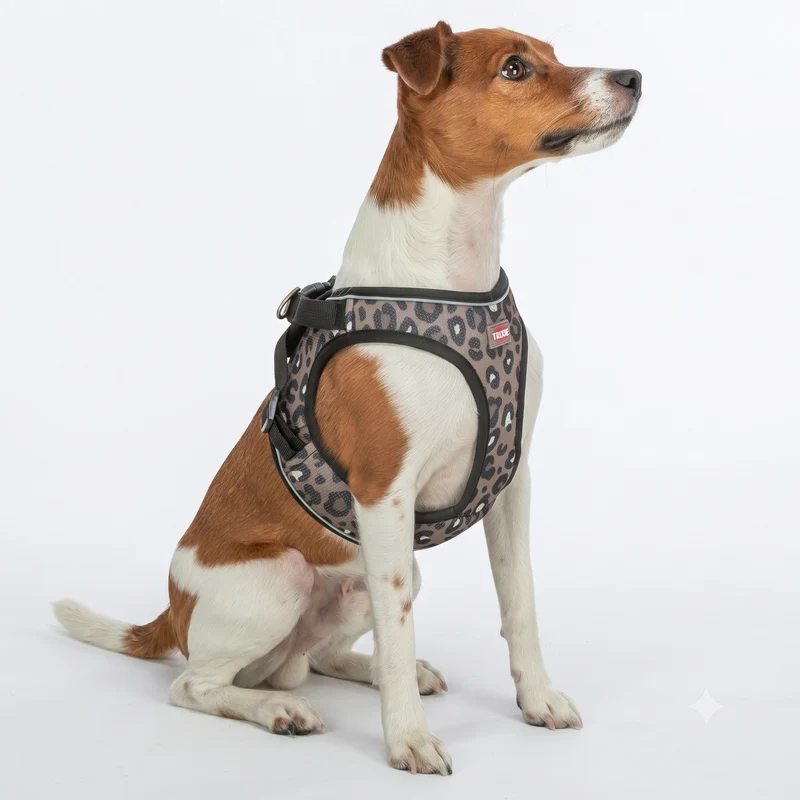 TRIXIE Premium UrbanVest Hundegeschirr im Leo Style – Komfort & Sicherheit | XXS–M