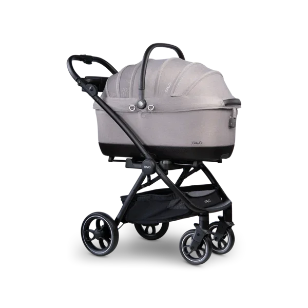 Isofix Autositz & Transportbox Maeve™ iso7x-R von Tavo für Hunde bis 18 kg | GREENGUARD-Gold-Zertifizierung | Farbe: Merle