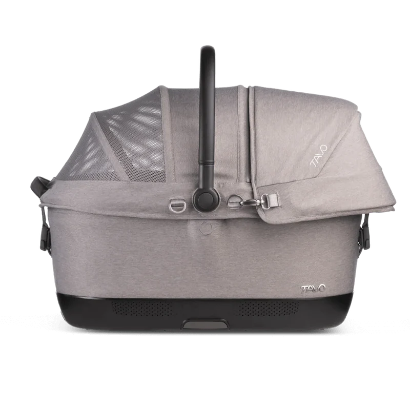 Isofix Autositz & Transportbox Maeve™ iso6x von Tavo für Hunde bis 18 kg | GREENGUARD-Gold-Zertifizierung | Farbe: Merle
