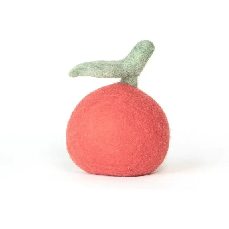 Hundespielzeug "Alfons Apfel" | 100% Schafwolle | Schadstoffgeprüft, zahnpflegend & schwimmfähig