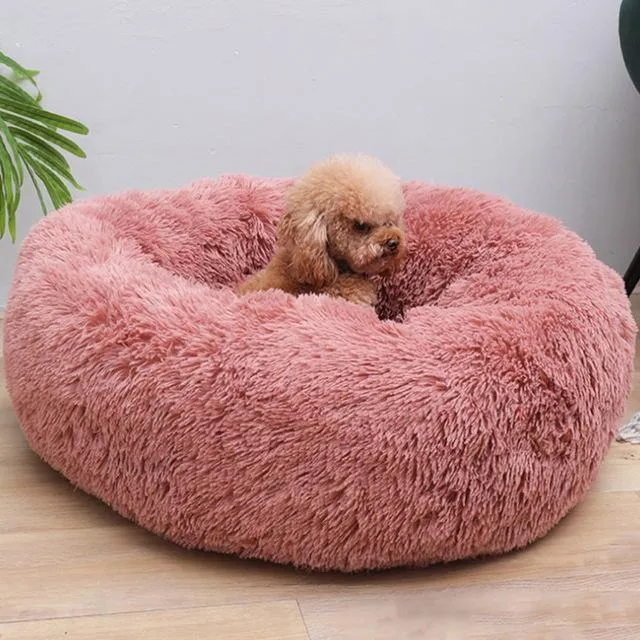 Sleep Luxury Soft Plush Dog Bed