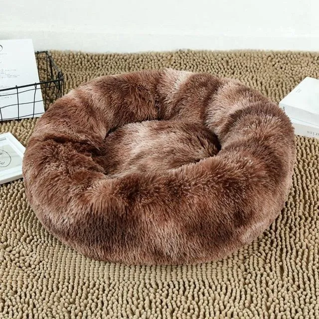 40-80cm Plush Cat Bed House