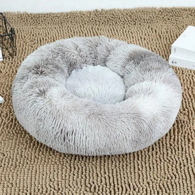 40-80cm Plush Cat Bed House