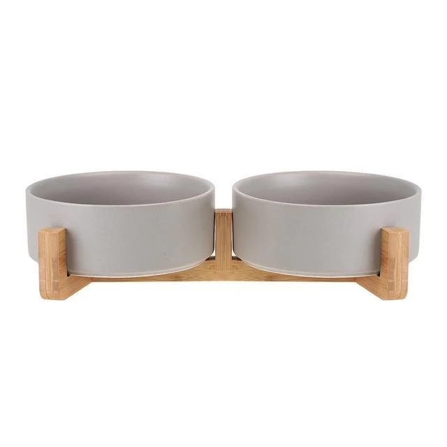 Ceramic Cat Dog Bowl