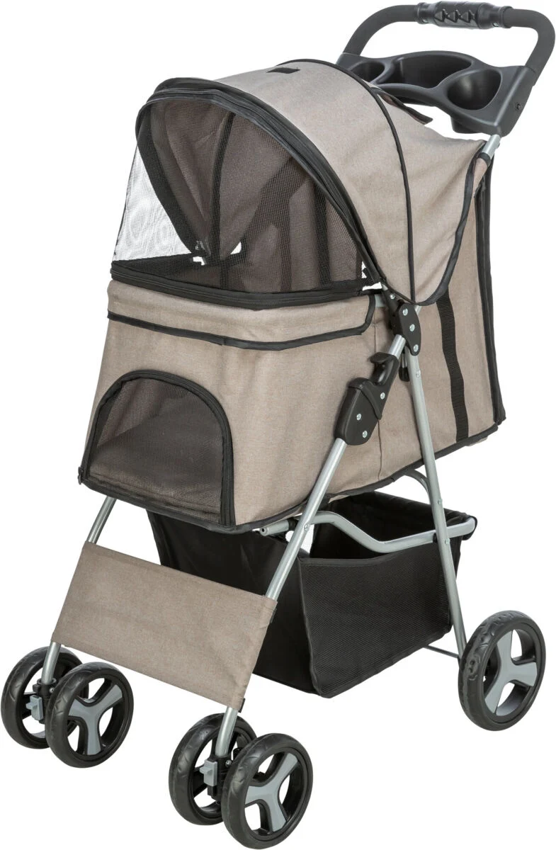 Buggy mit 4 Rädern für Hunde bis 15 kg