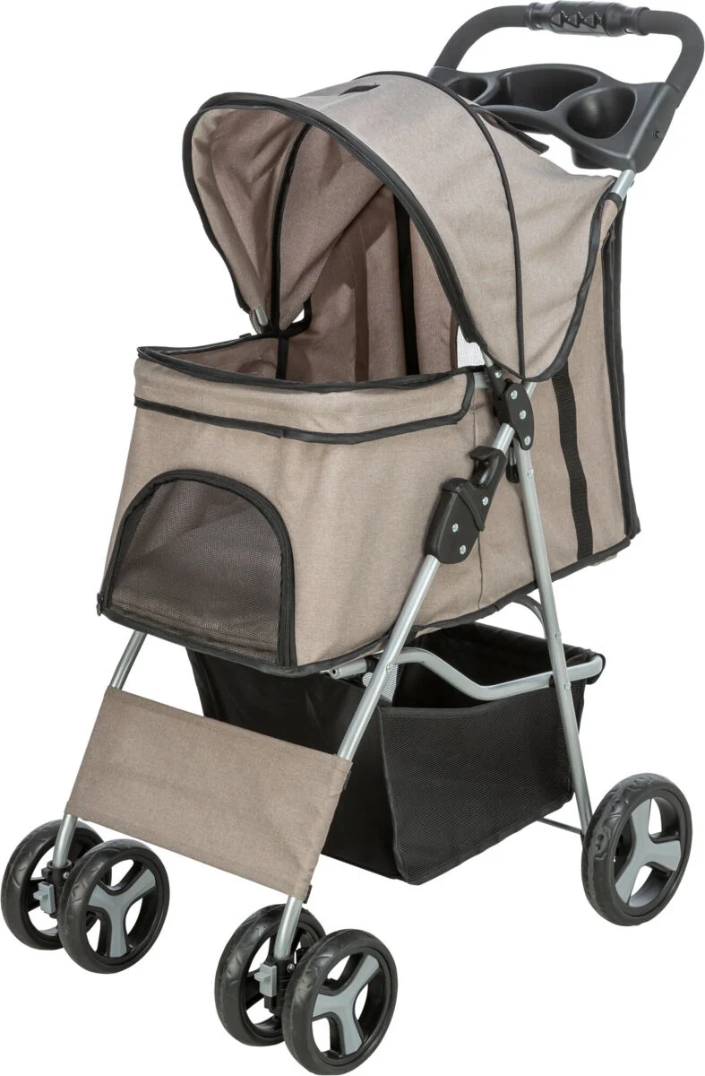 Buggy mit 4 Rädern für Hunde bis 15 kg