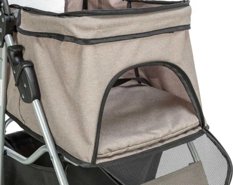 Buggy mit 4 Rädern für Hunde bis 15 kg