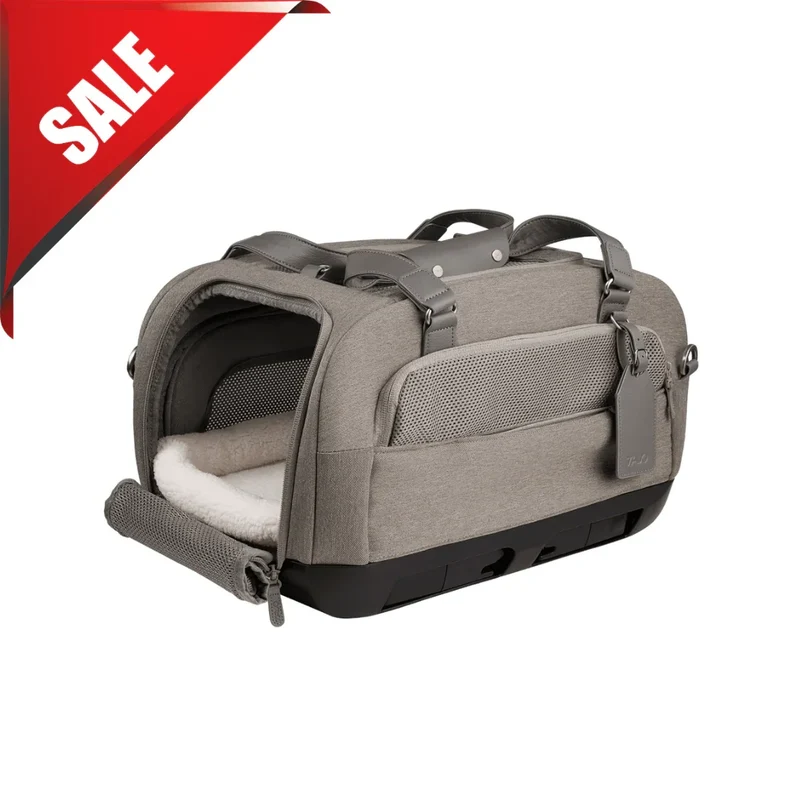 Flug- & Transporttasche Tavo Dupree II für Hunde & Katzen bis 9 kg | GREENGUARD-Gold-Zertifizierung | Farbe: Merle