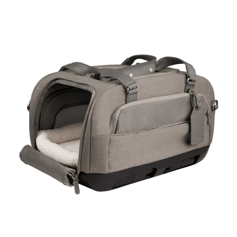 Flug- & Transporttasche Tavo Dupree II für Hunde & Katzen bis 9 kg | GREENGUARD-Gold-Zertifizierung | Farbe: Merle
