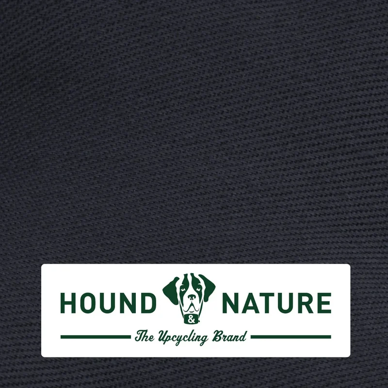 Orthopädisches Öko-Hundebett Zermatt von HOUND&NATURE | Recycelte Materialien | Oeko-Tex® Standard | Blau