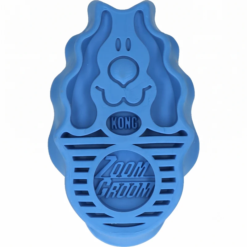 KONG ZoomGroom Hundebürste – Massage- & Badebürste für Hunde