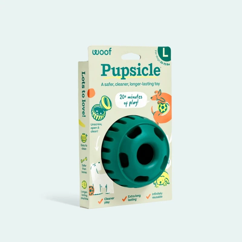 Pupsicle Grün – Kühlender Schleckspaß für deinen Hund 🐶