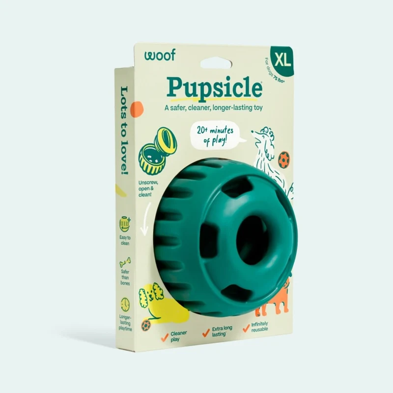 Pupsicle Grün – Kühlender Schleckspaß für deinen Hund 🐶
