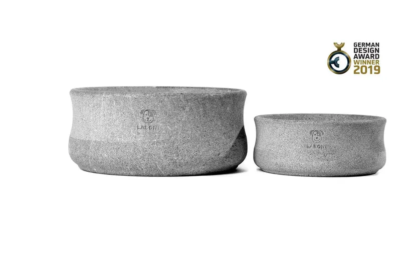 Hundenapf ROCKY von Laboni | Naturprodukt & schadstofffrei | Handarbeit