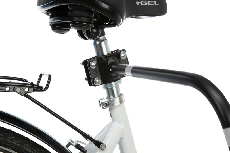 Biker-Set Fahrradhalterung für Hunde mit Abstandshalter und Federung