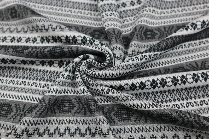 Strick Jacquard Graphic Stripes