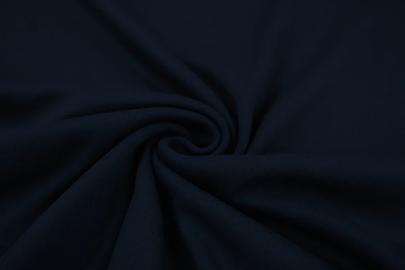 Baumwolljersey Uni Tiefdunkelblau