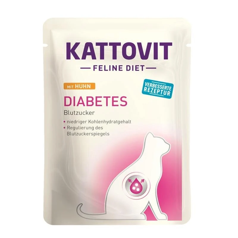 Kattovit Diet Diabetes Diät Katzenfutter