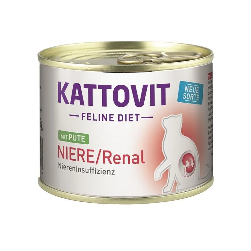 Kattovit Dose Feline Diät Katzenfutter Niere/Renal