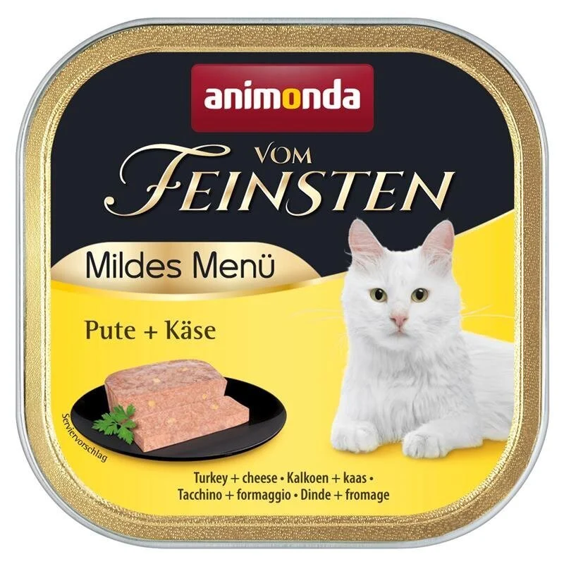 Mildes Menü Katzenfutter
