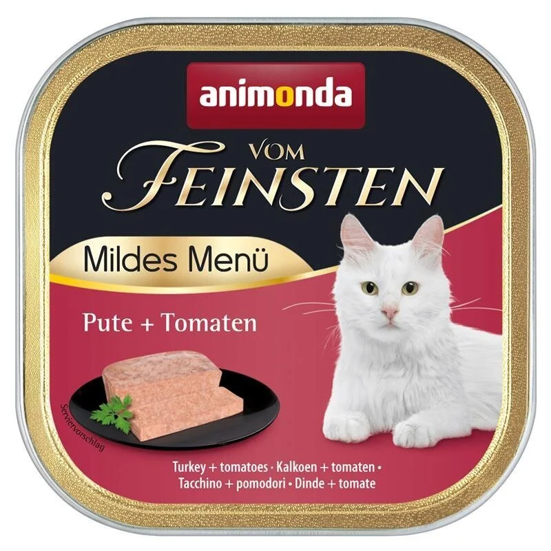 Mildes Menü Katzenfutter