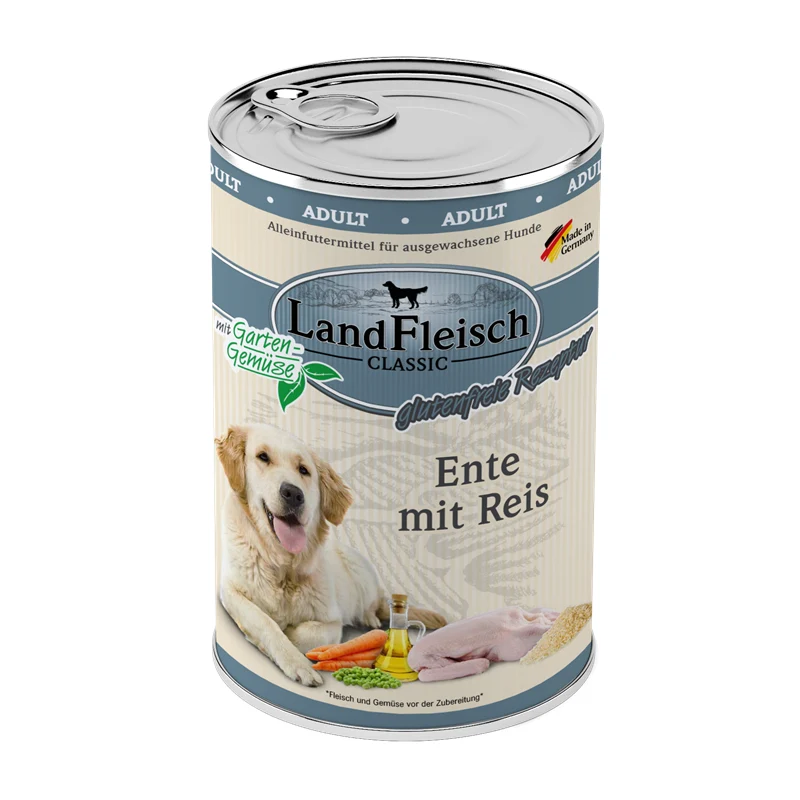 LandFleisch Hundefutter Classic Dosen