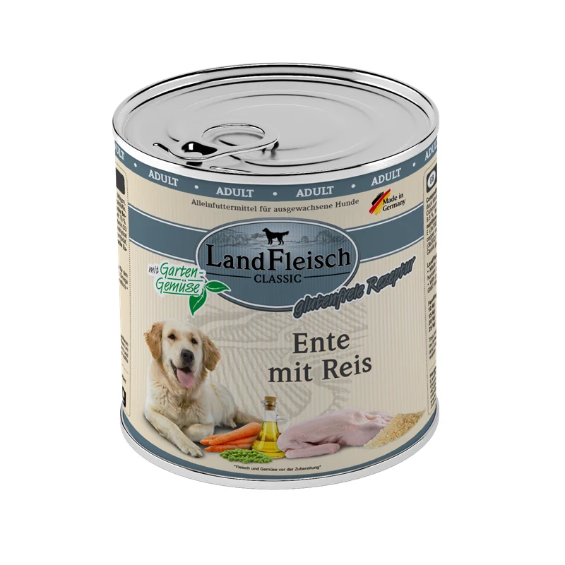 LandFleisch Hundefutter Classic Dosen