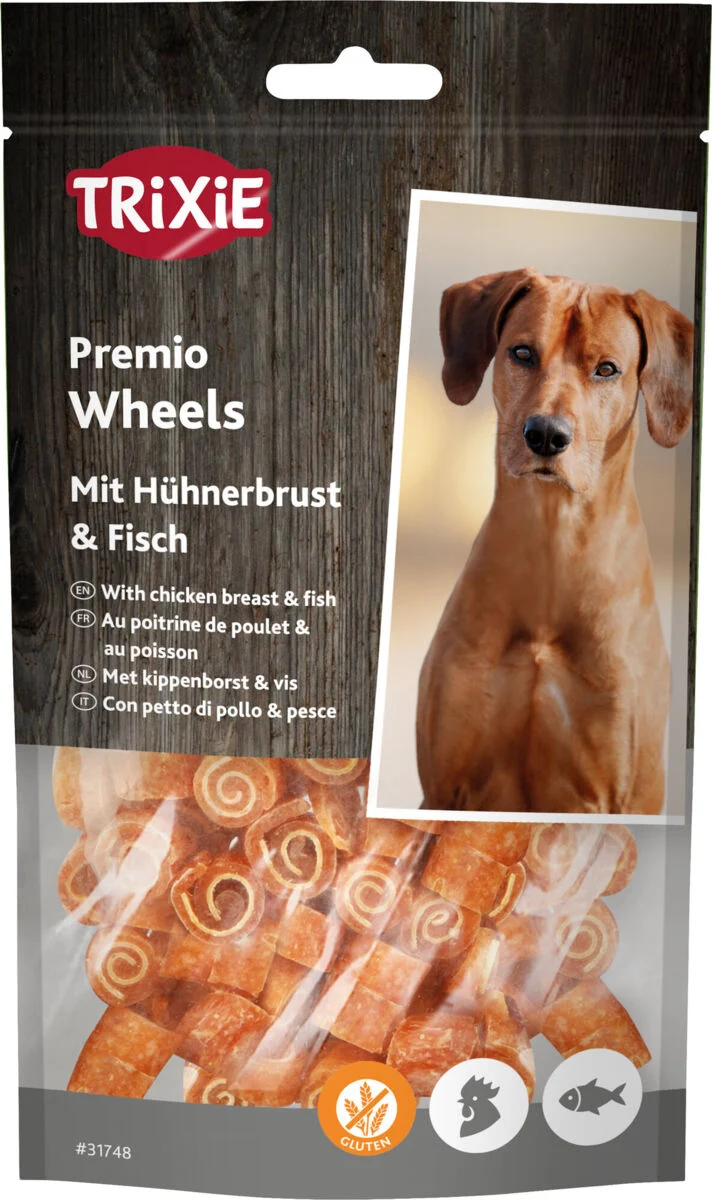 Wheels mit Hühnerbrust & Fisch