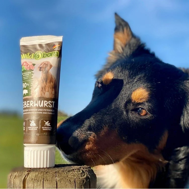 Premium Hunde Leberwurst aus der Tube
