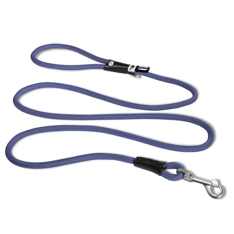 Curli Stretch Comfort Hundeleine – ultraweich, Snap-In Karabiner, Kotbeutelspender, 1,8 m
