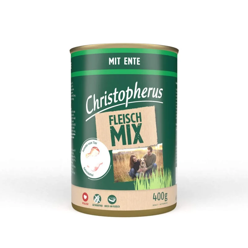 Christopherus Hundefutter Dose Fleischmix
