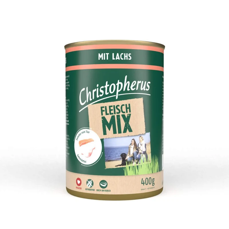 Christopherus Hundefutter Dose Fleischmix