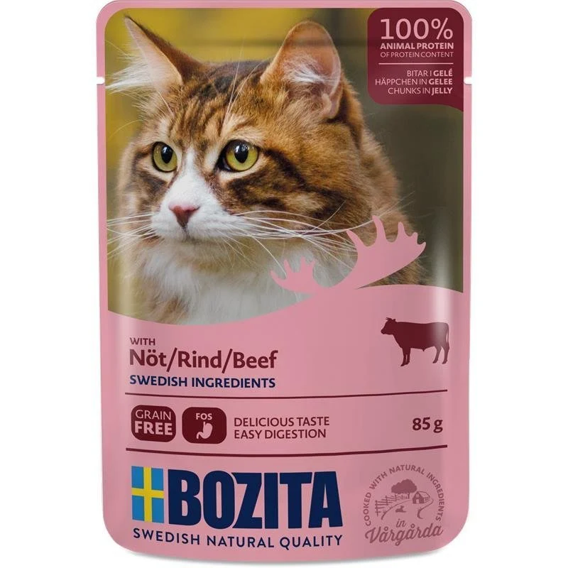 Katzenfutter Häppchen in Gelee