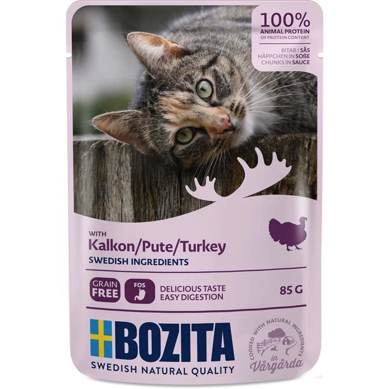Bozita Pouch Katzenfutter Häppchen in Soße
