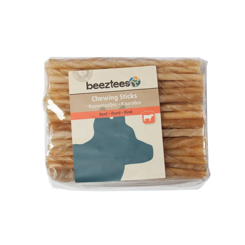 Beeztees Kaustick für Hunde Rinderhaut