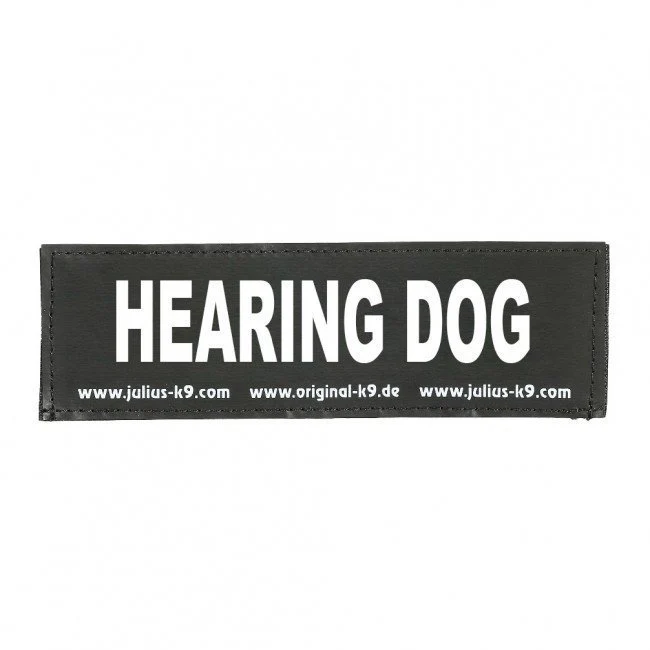 Julius K9 Logo Klettsticker klein G - L