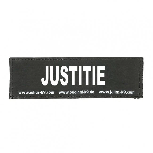 Julius K9 Logo Klettsticker klein G - L