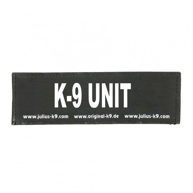 Julius K9 Logo Klettsticker klein G - L