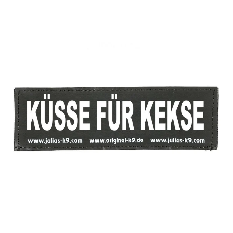 Julius K9 Logo Klettsticker klein G - L