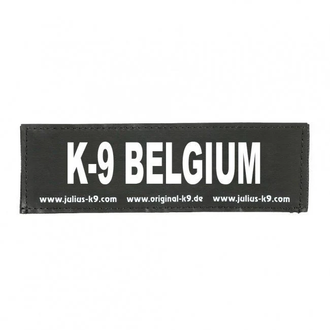 Julius K9 Logo Klettsticker klein G - L