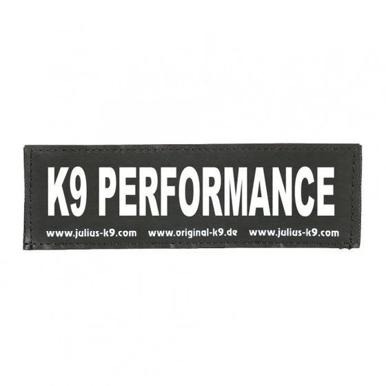 Julius K9 Logo Klettsticker klein G - L
