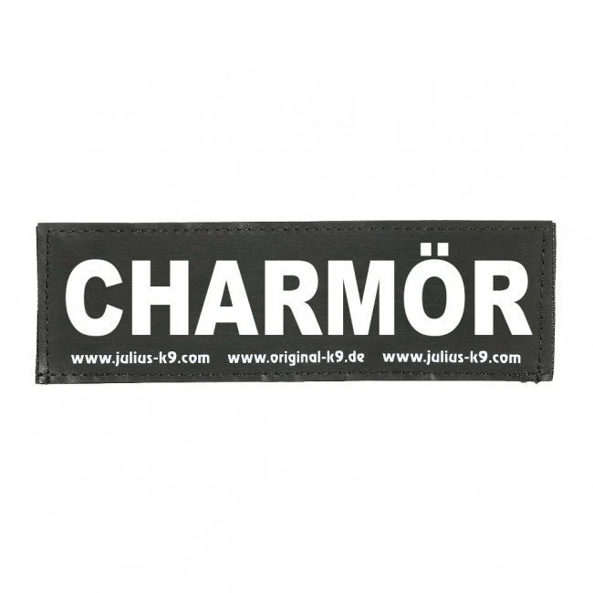 Julius K9 Logo Klettsticker groß A - F